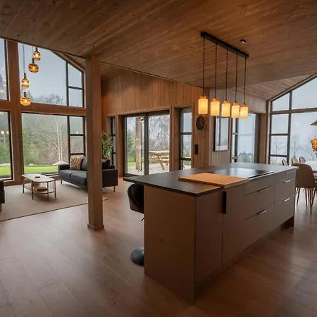 Ferienhaus Luxury Cabin, Wellness And View Over The Tyrifjord
