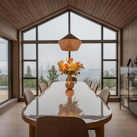 Luxury Cabin, Wellness And View Over The Tyrifjord *