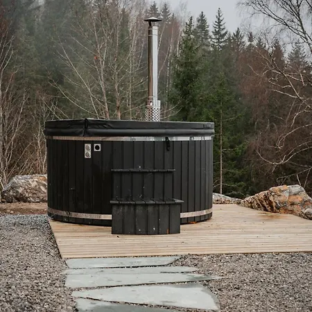 Luxury Cabin, Wellness And View Over The Tyrifjord Vikersund