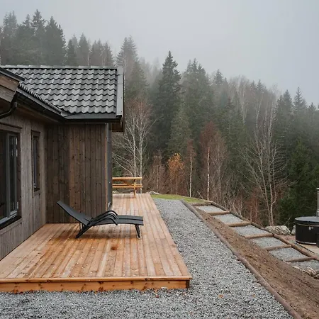 Luxury Cabin, Wellness And View Over The Tyrifjord Vikersund