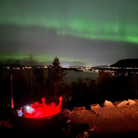 Feriehus Luxury Cabin, Wellness And View Over The Tyrifjord *