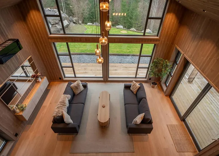 Luxury Cabin, Wellness And View Over The Tyrifjord *