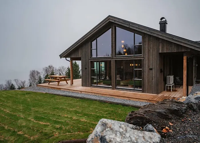 Luxury Cabin, Wellness And View Over The Tyrifjord