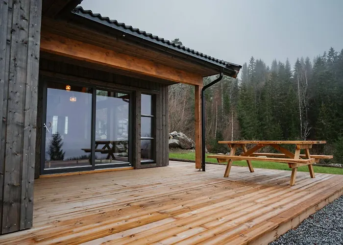 Luxury Cabin, Wellness And View Over The Tyrifjord