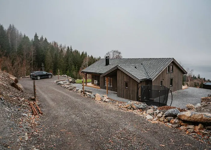 Luxury Cabin, Wellness And View Over The Tyrifjord