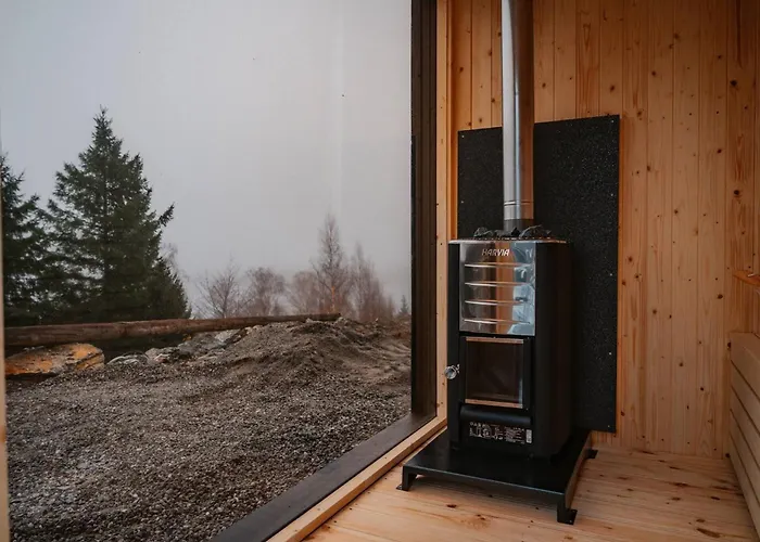 Luxury Cabin, Wellness And View Over The Tyrifjord * Vikersund