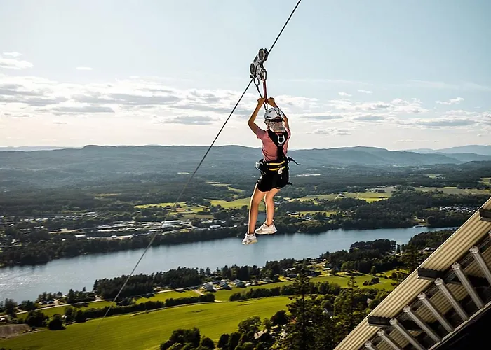 Luxury Cabin, Wellness And View Over The Tyrifjord Casa de Férias Vikersund