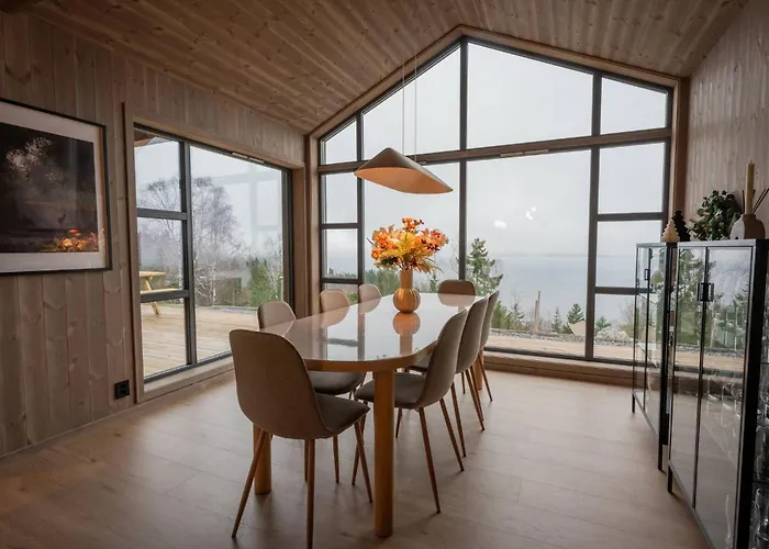 Luxury Cabin, Wellness And View Over The Tyrifjord Vakantiehuis *