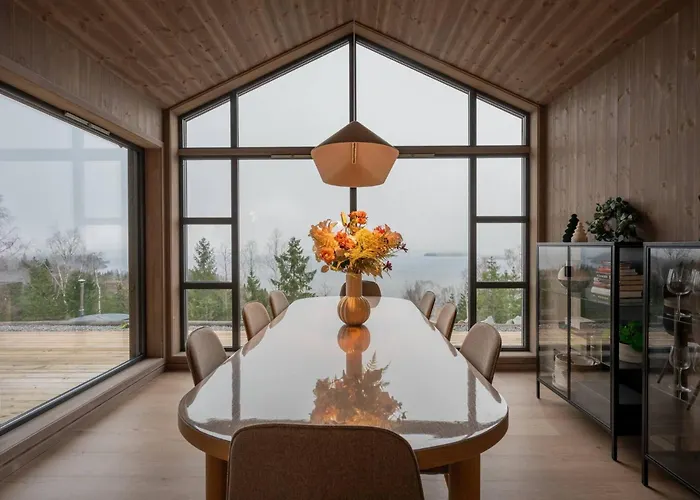 Luxury Cabin, Wellness And View Over The Tyrifjord *