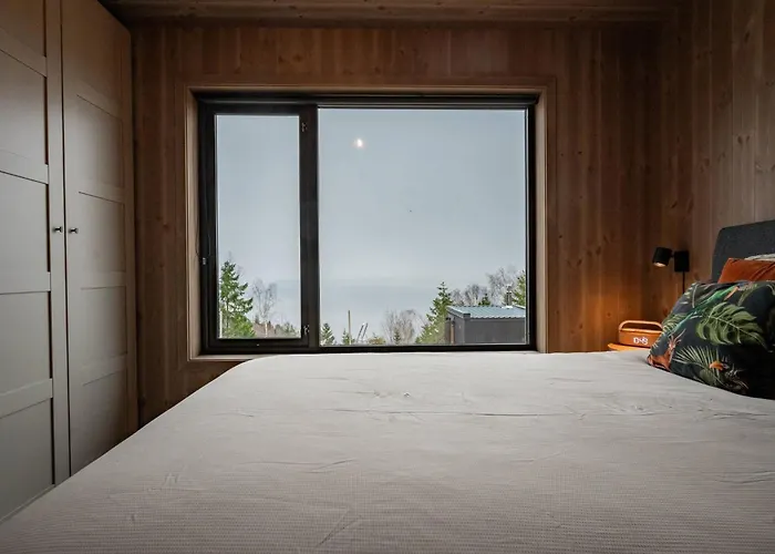 Luxury Cabin, Wellness And View Over The Tyrifjord Vakantiehuis