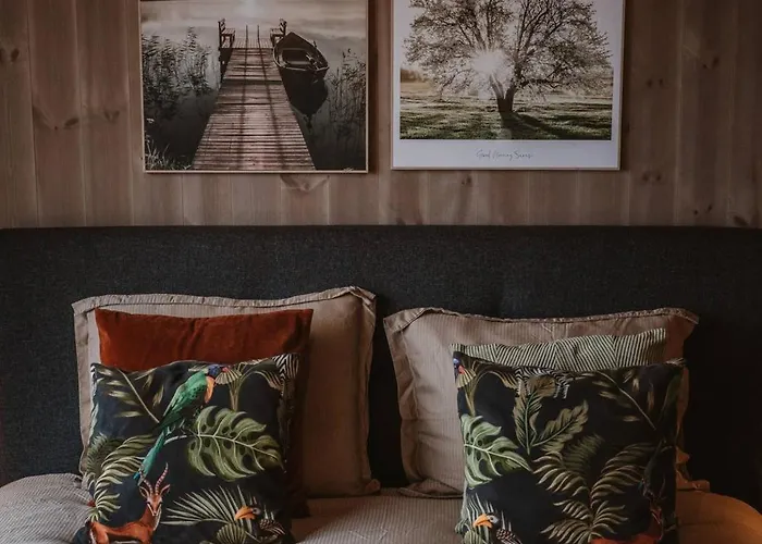 Vakantiehuis Luxury Cabin, Wellness And View Over The Tyrifjord Vikersund