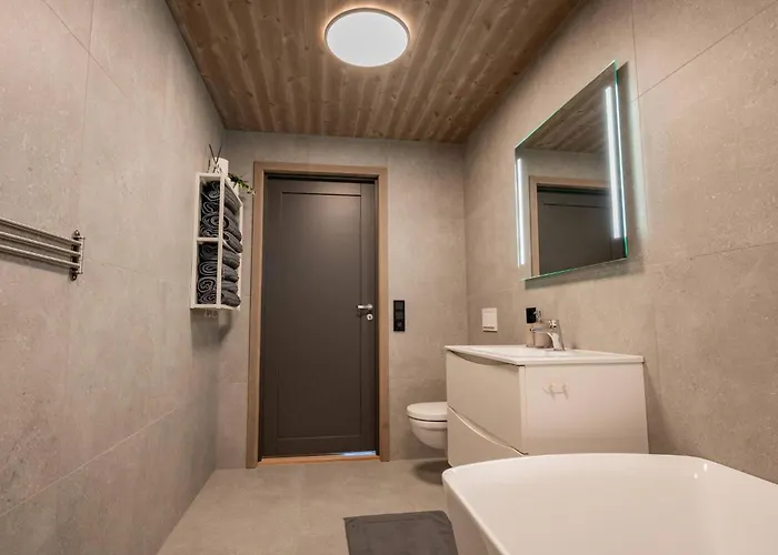 Vakantiehuis Luxury Cabin, Wellness And View Over The Tyrifjord