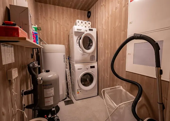 Vakantiehuis Luxury Cabin, Wellness And View Over The Tyrifjord *