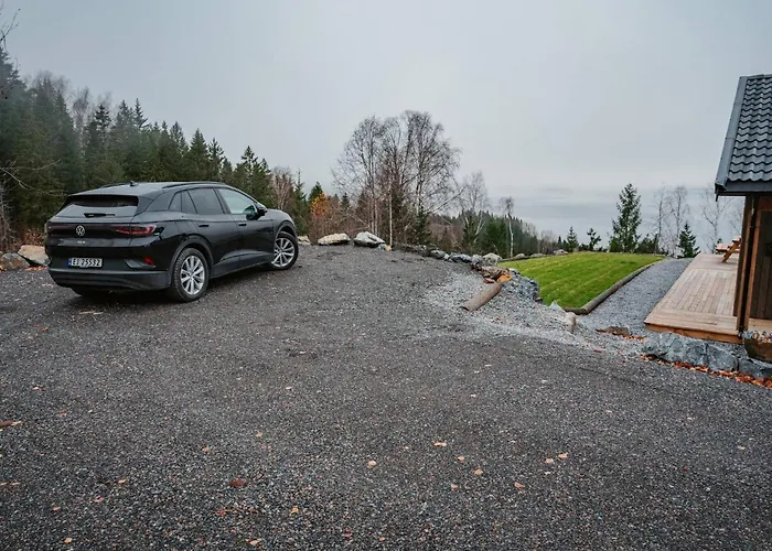 Luxury Cabin, Wellness And View Over The Tyrifjord Vakantiehuis