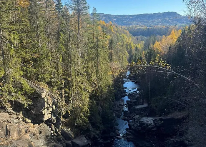 Vakantiehuis Luxury Cabin, Wellness And View Over The Tyrifjord Vikersund